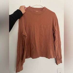 Mock neck Madewell long sleeve